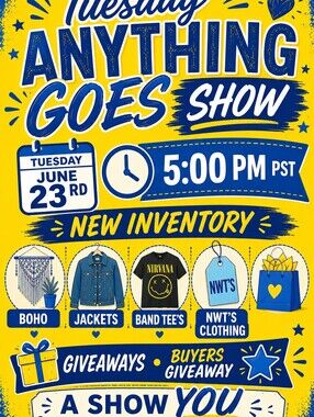 1-20~Unlisted NumbersTuesday Night Anything Goes Show 💜🦅Thank You For Coming